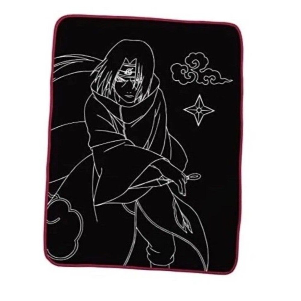 Collectibles Itachi Anime Bedding Super Soft Micro Raschel 46" X 60" Naruto